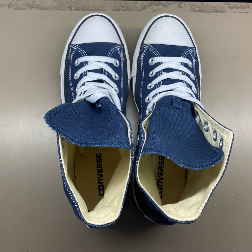New with Box Unisex Converse Chuck Taylor All Star Hi High Top Navy M9622 Size - Picture 4 of 9